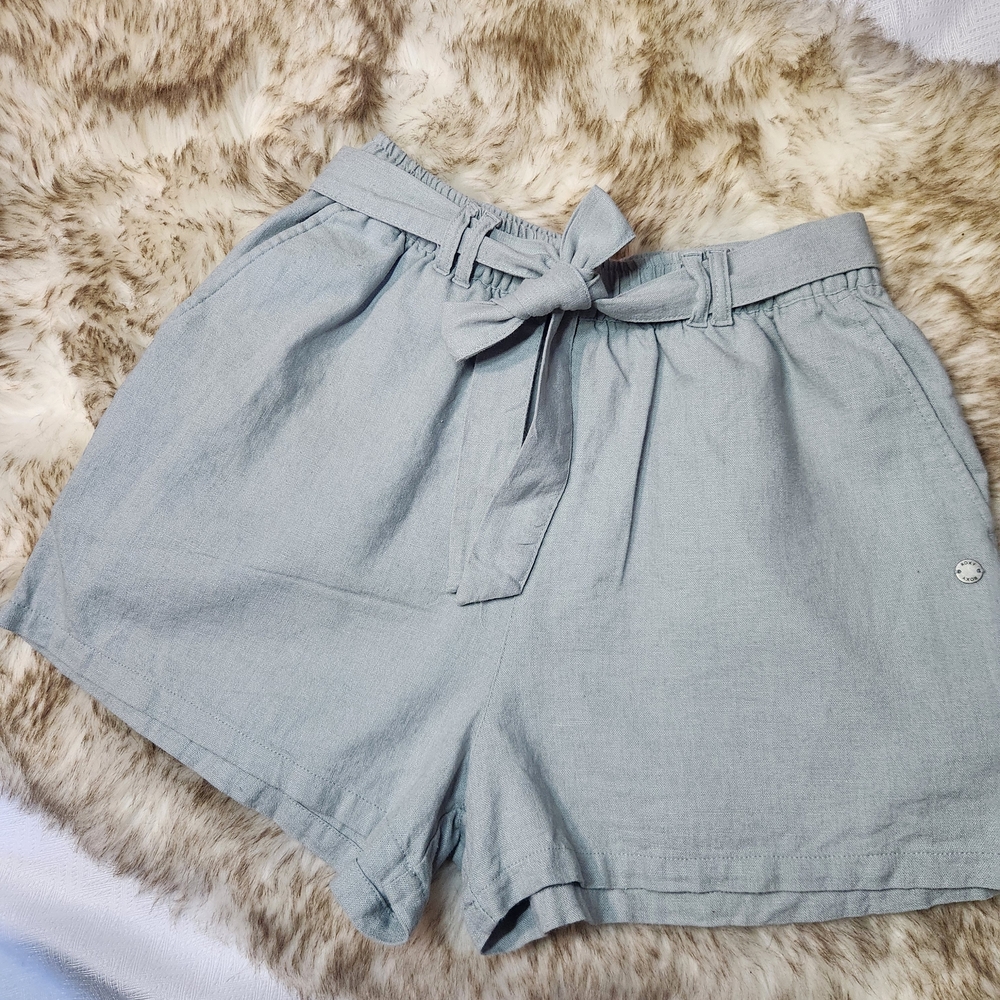 Roxy Light Gray High Waist Shorts